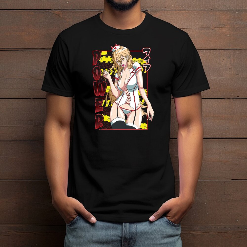 Power (Chainsaw Man) Waifu Custom T-shirt
